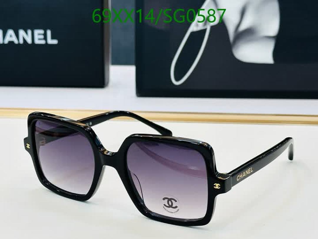 Chanel-Glasses Code: SG0587 $: 69USD