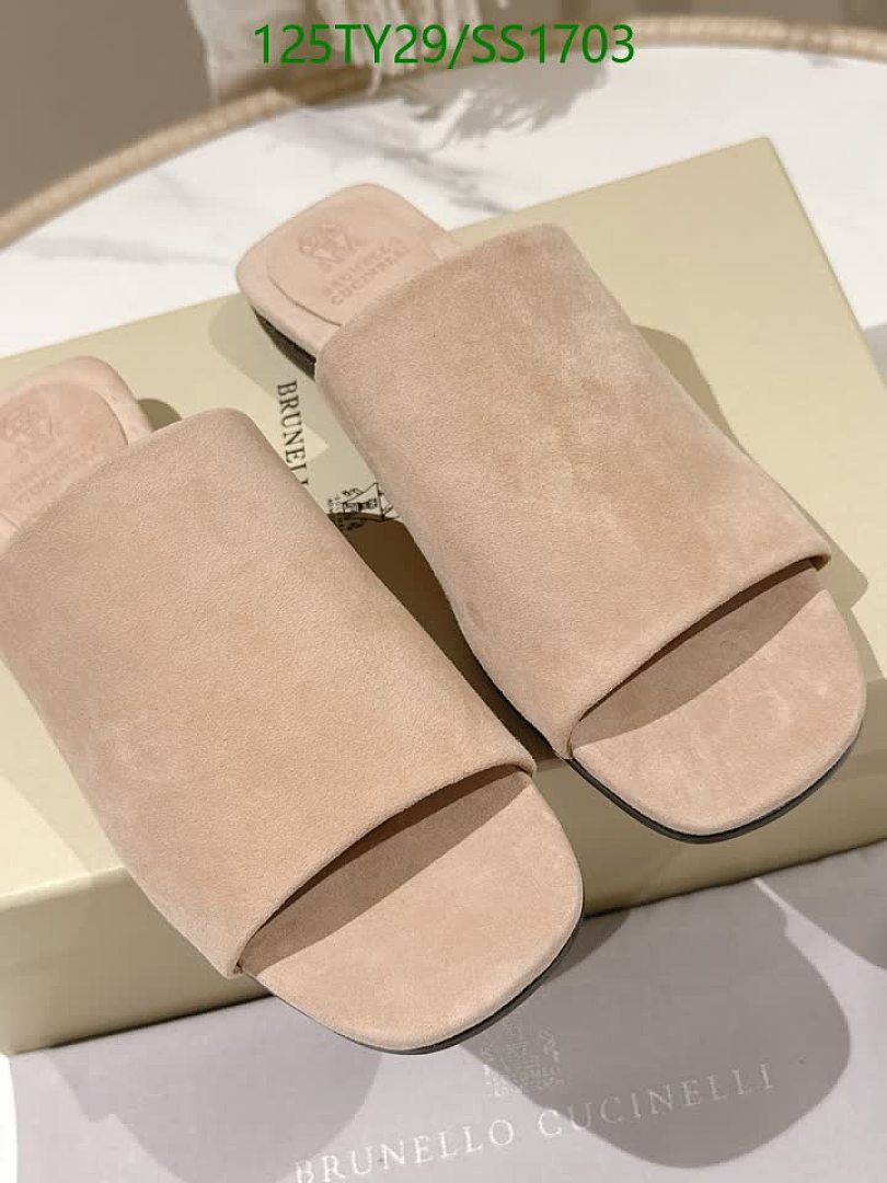 Brunello Cucinelli-Women Shoes Code: SS1703 $: 125USD