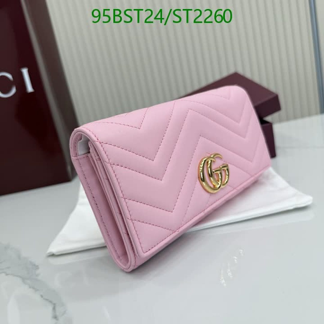 Gucci-Wallet Mirror Quality Code: ST2260 $: 95USD
