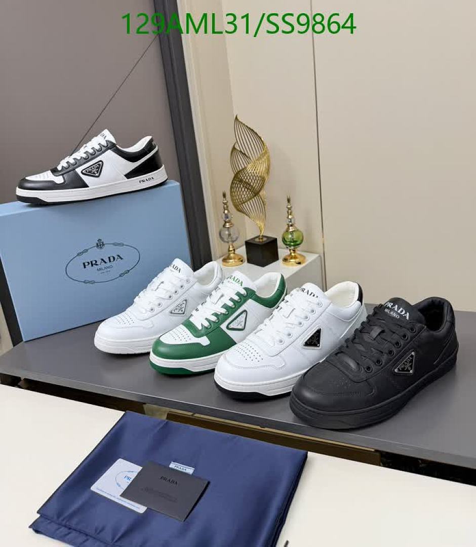 Prada-Men shoes Code: SS9864 $: 129USD