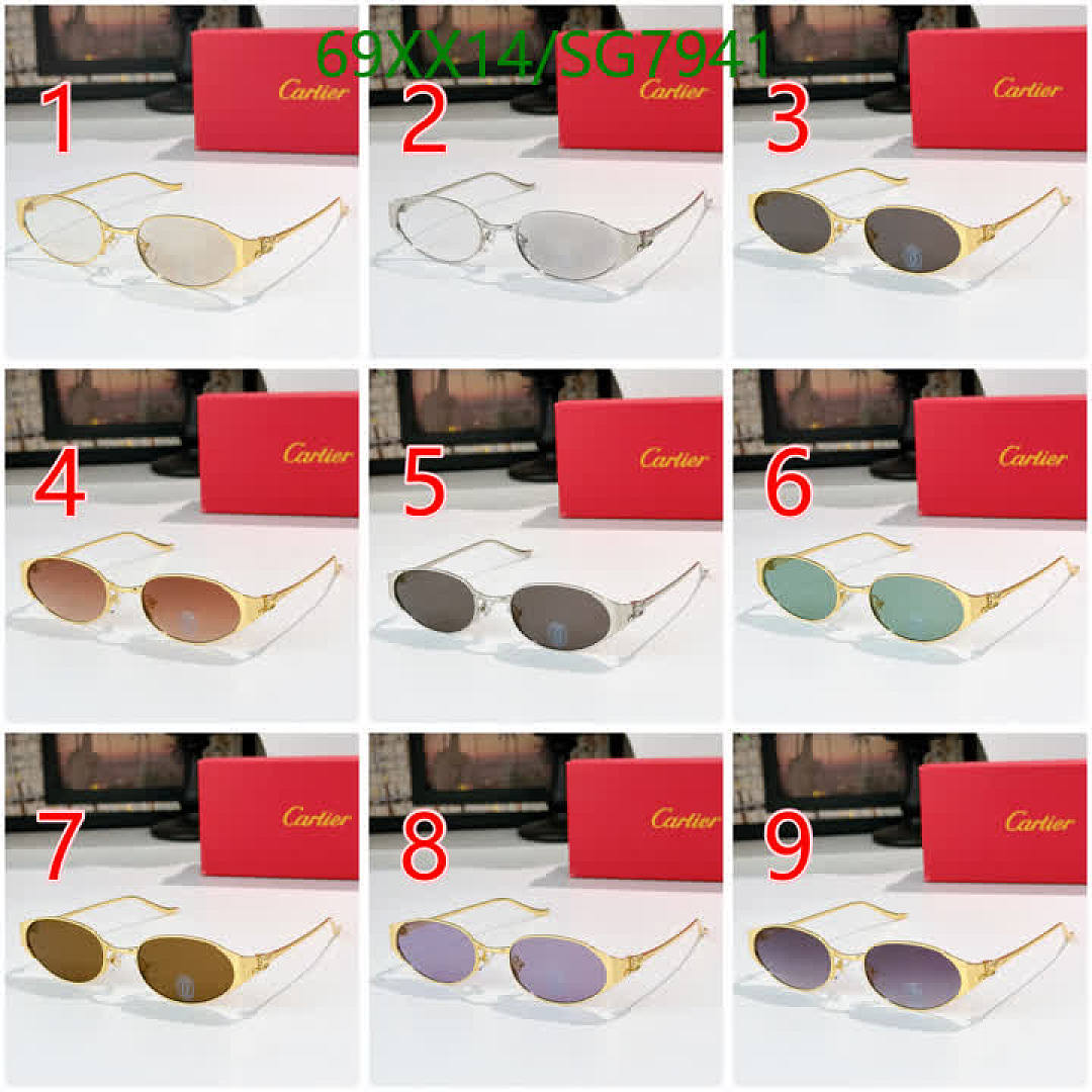Cartier-Glasses Code: SG7941 $: 69USD