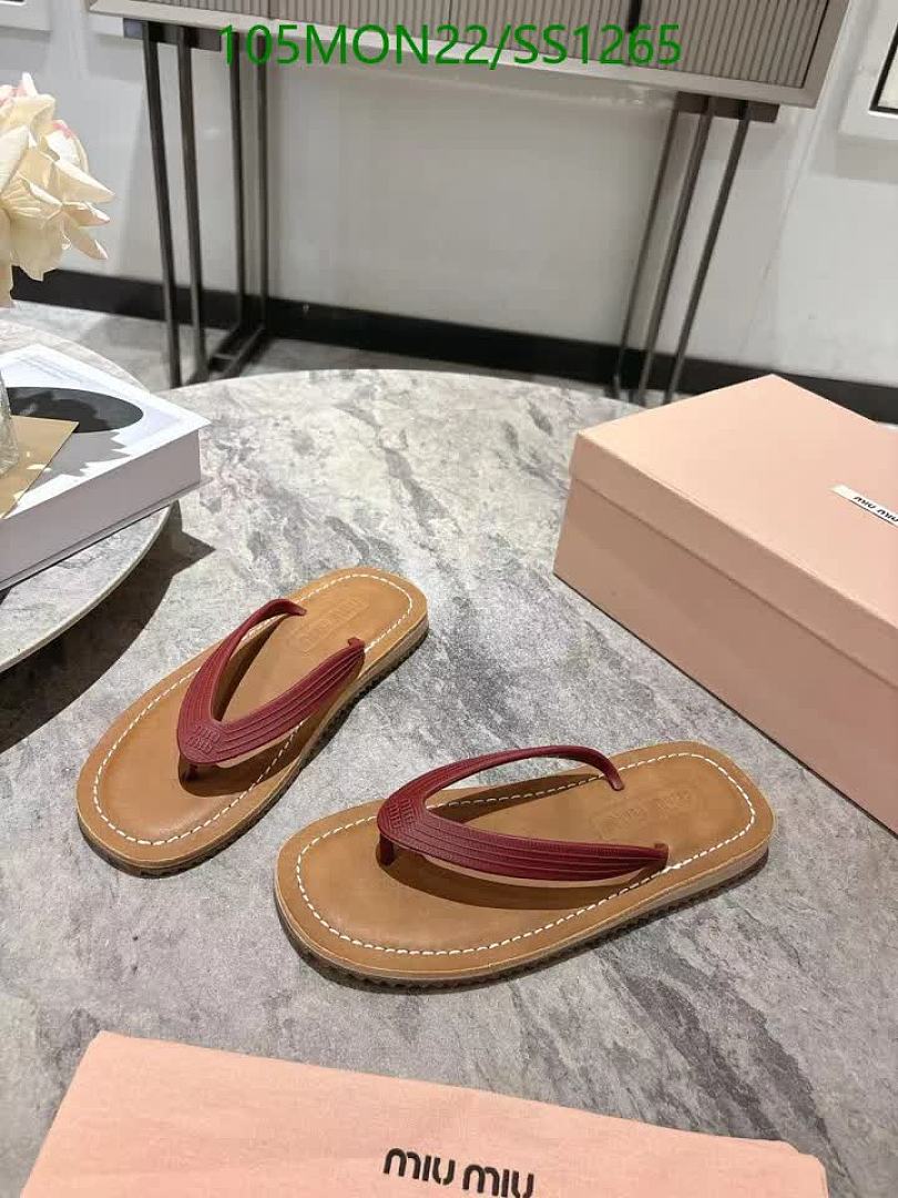 Miu Miu-Women Shoes Code: SS1265 $: 105USD