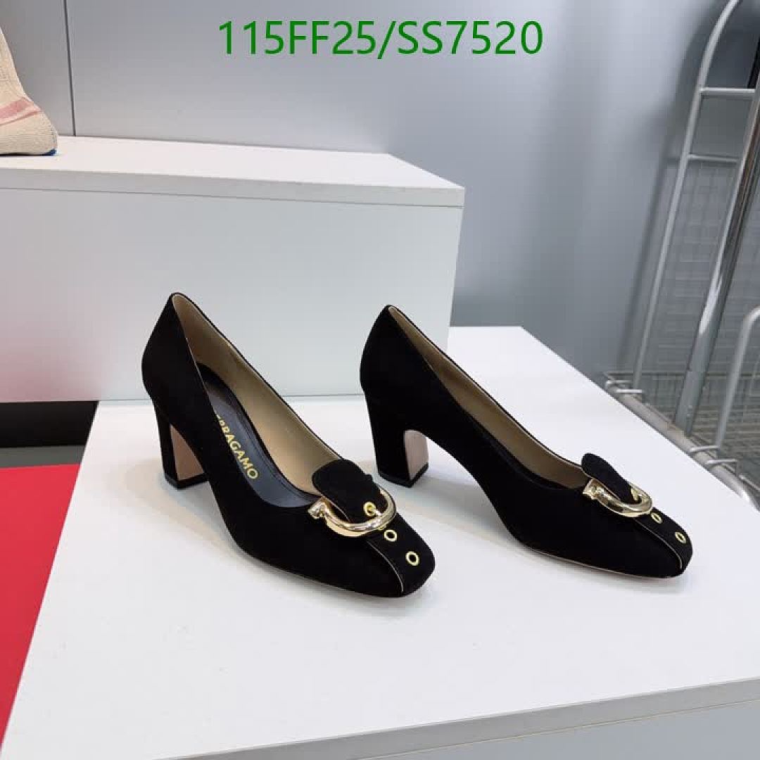Ferragamo-Women Shoes Code: SS7520 $: 115USD