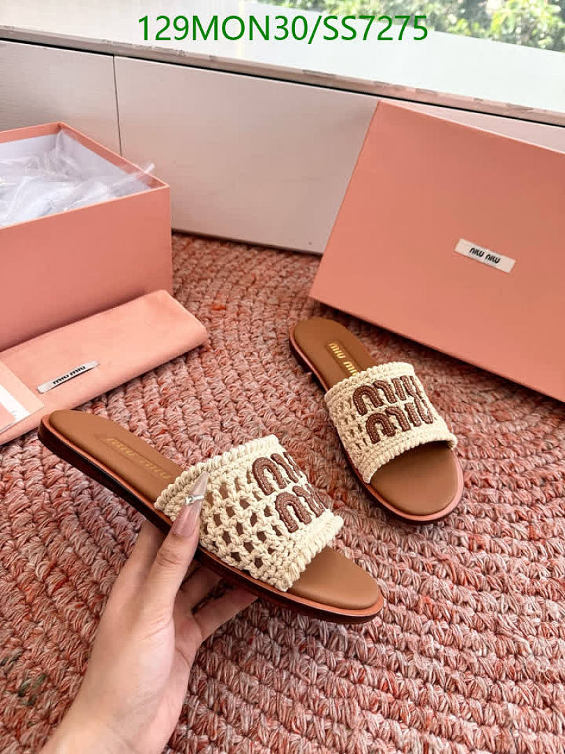 Miu Miu-Women Shoes Code: SS7275 $: 129USD