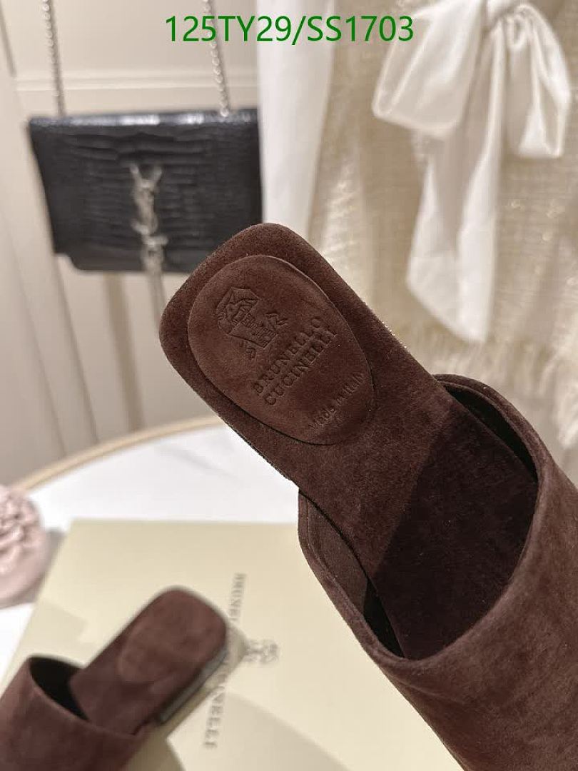 Brunello Cucinelli-Women Shoes Code: SS1703 $: 125USD