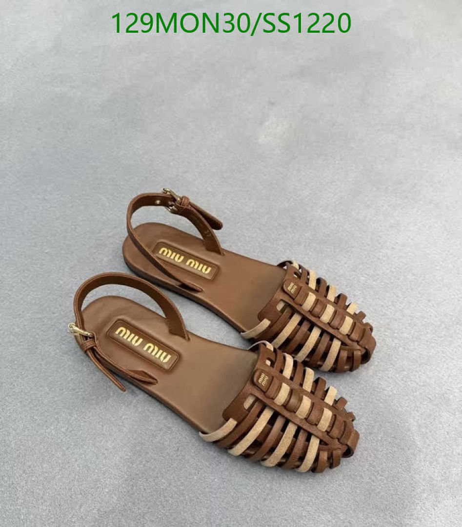 Miu Miu-Women Shoes Code: SS1220 $: 129USD