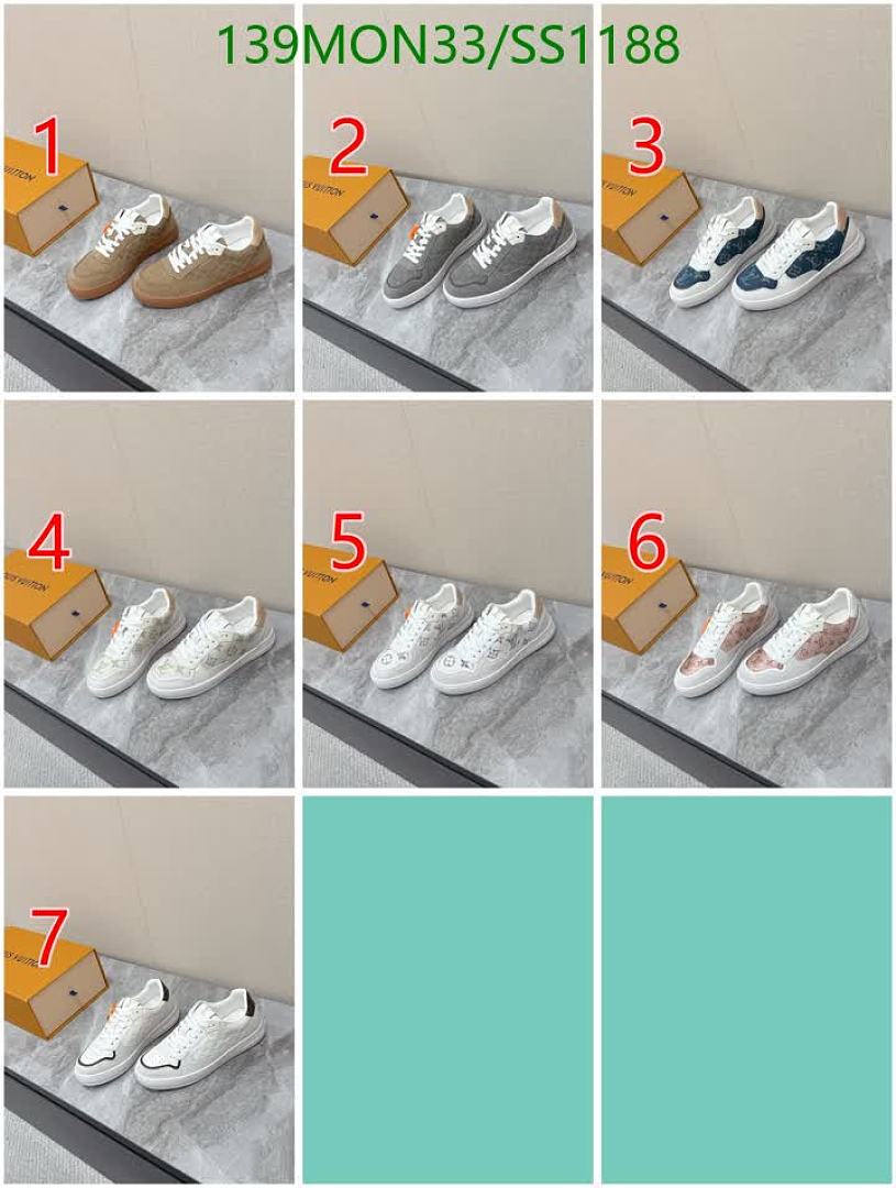 LV-Men shoes Code: SS1188 $: 139USD