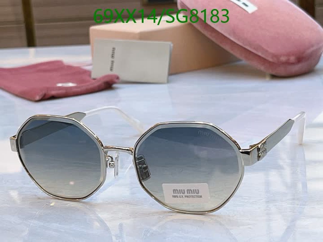 Miu Miu-Glasses Code: SG8183 $: 69USD