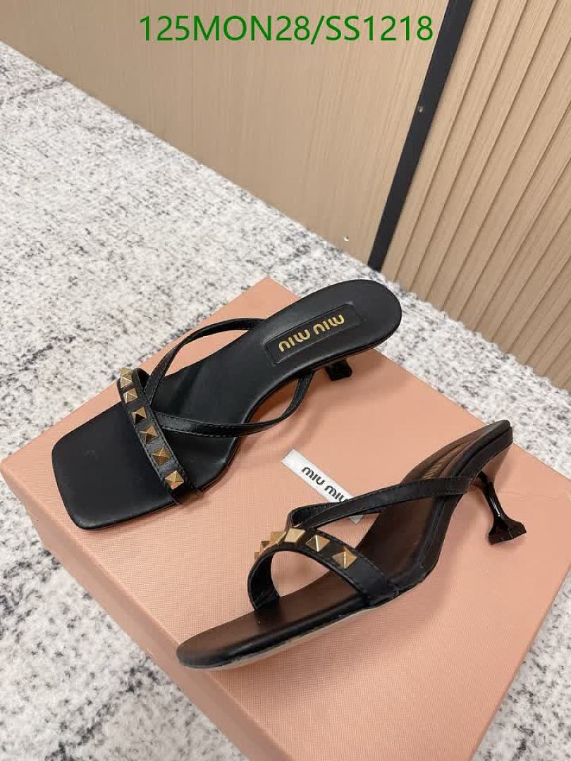 Miu Miu-Women Shoes Code: SS1218 $: 125USD