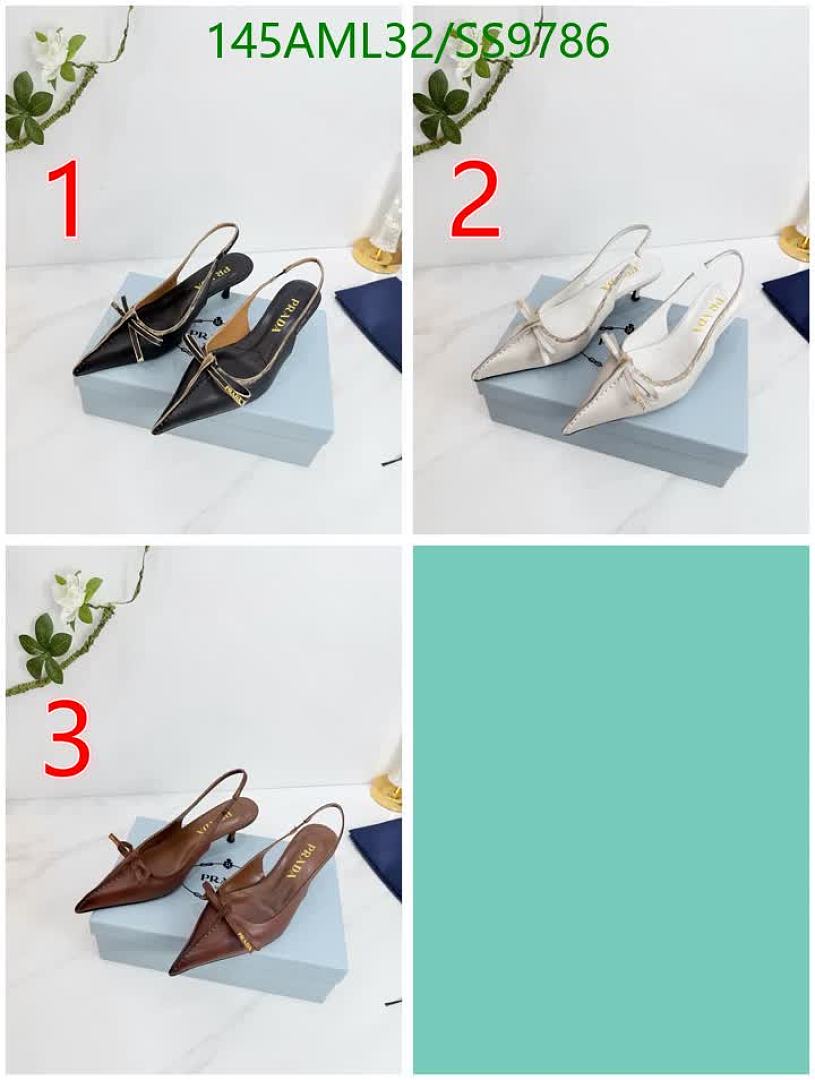 Prada-Women Shoes Code: SS9786 $: 145USD