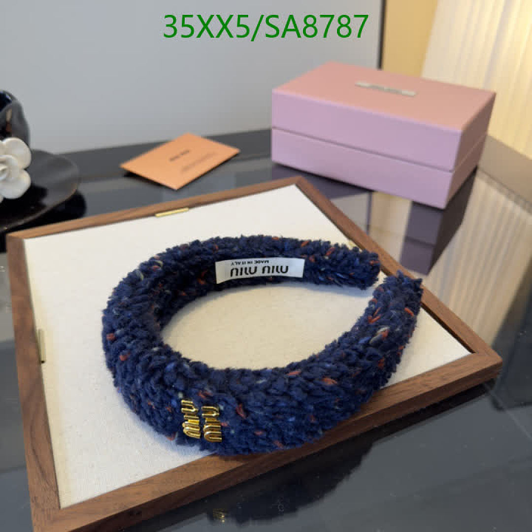 MIU MIU-Headband Code: SA8787 $: 35USD