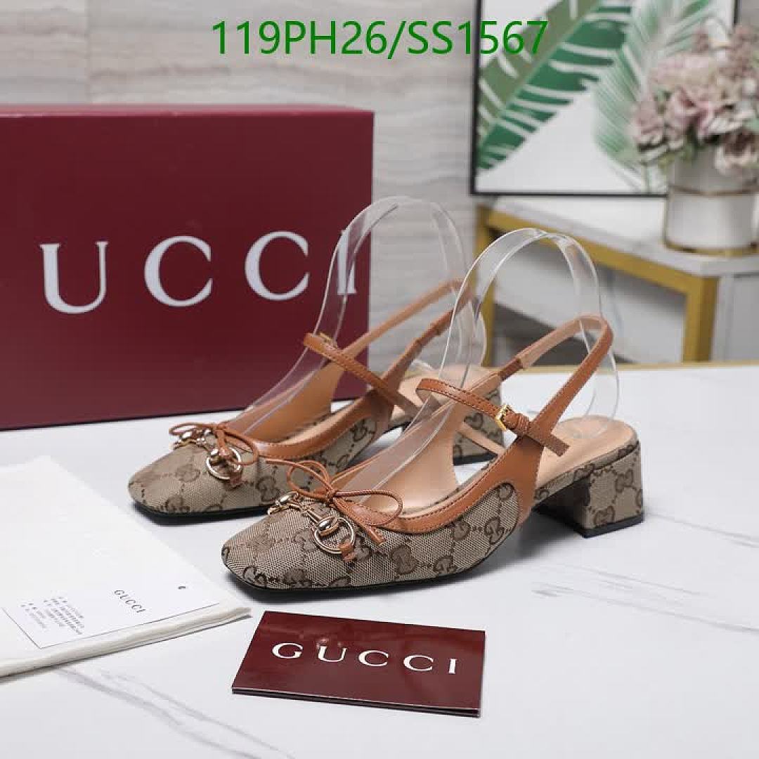 Gucci-Women Shoes Code: SS1567 $: 119USD