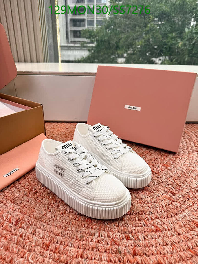 Miu Miu-Women Shoes Code: SS7276 $: 129USD