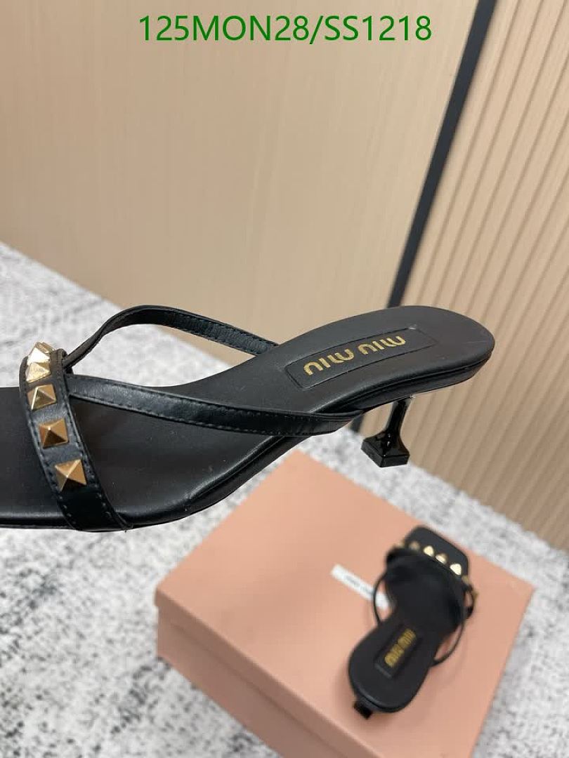 Miu Miu-Women Shoes Code: SS1218 $: 125USD