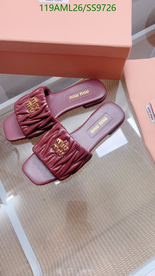 Miu Miu-Women Shoes Code: SS9726 $: 119USD