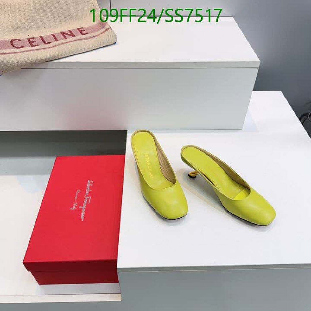 Ferragamo-Women Shoes Code: SS7517 $: 109USD
