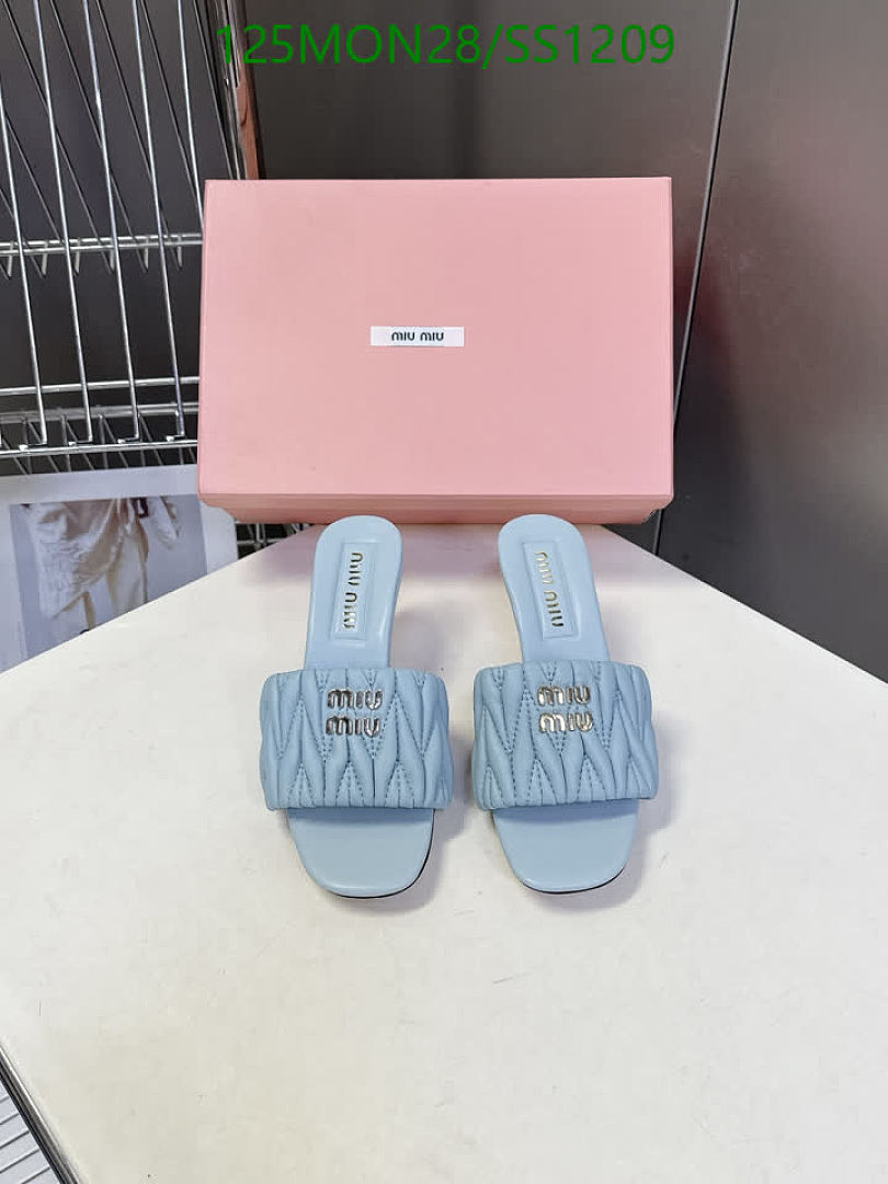 Miu Miu-Women Shoes Code: SS1209 $: 125USD