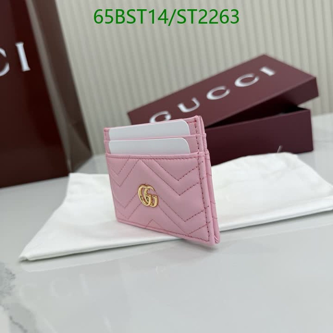 Gucci-Wallet Mirror Quality Code: ST2263 $: 65USD