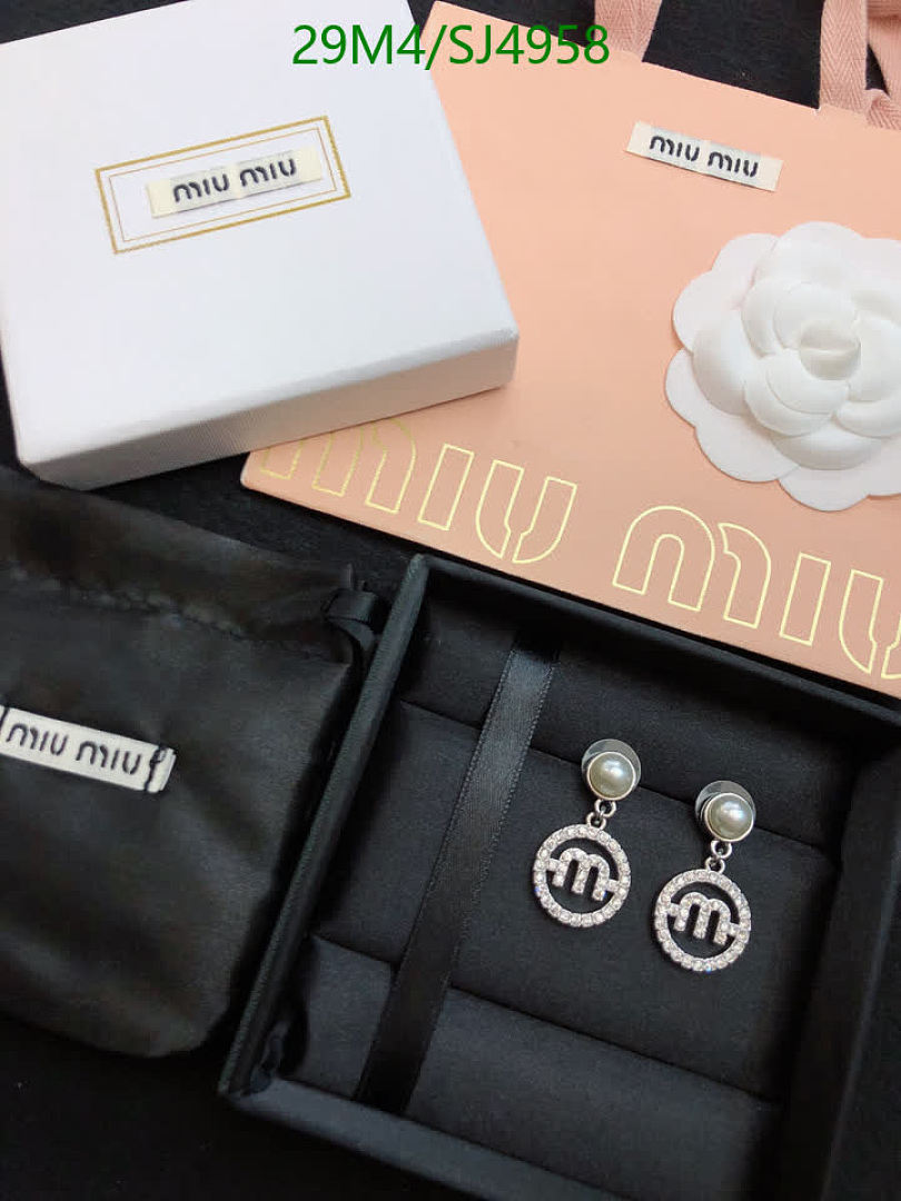 Miu Miu-Jewelry Code: SJ4958 $: 29USD