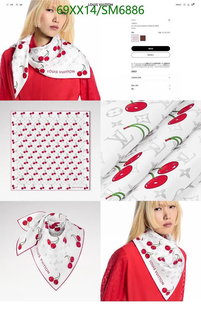 LV-Scarf Code: SM6886 $: 69USD