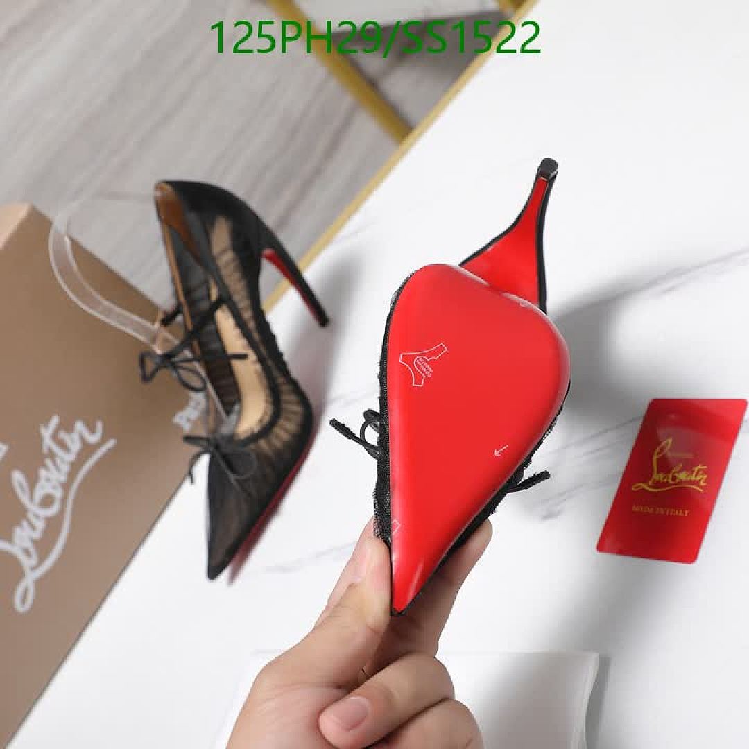 Christian Louboutin-Women Shoes Code: SS1522 $: 125USD