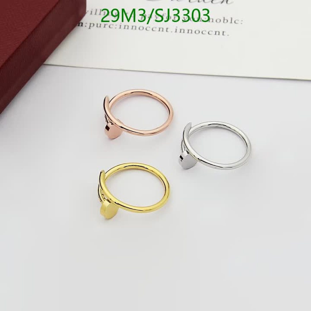 Cartier-Jewelry Code: SJ3303 $: 29USD