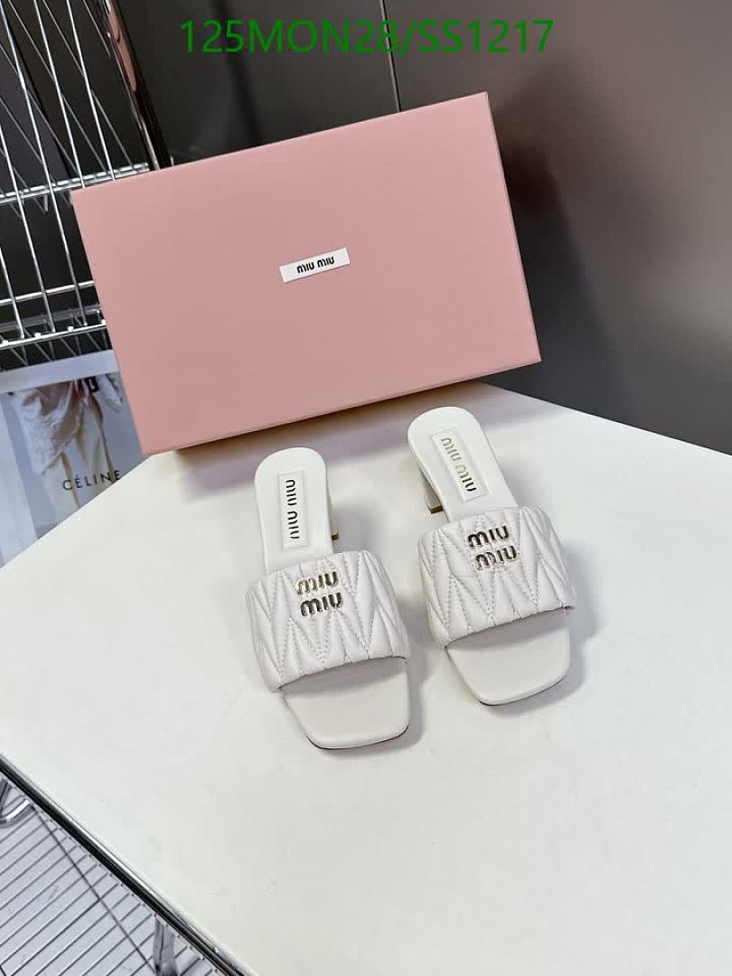 Miu Miu-Women Shoes Code: SS1217 $: 125USD