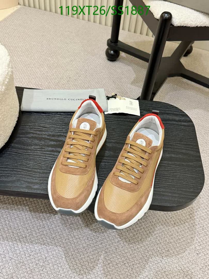 Brunello Cucinelli-Men shoes Code: SS1887 $: 119USD