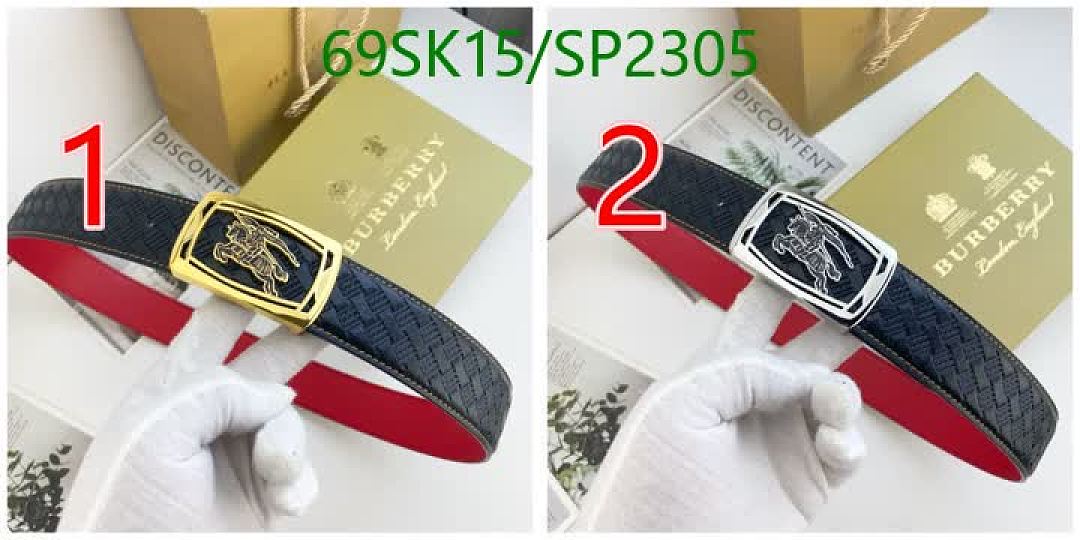Burberry-Belts Code: SP2305 $: 69USD