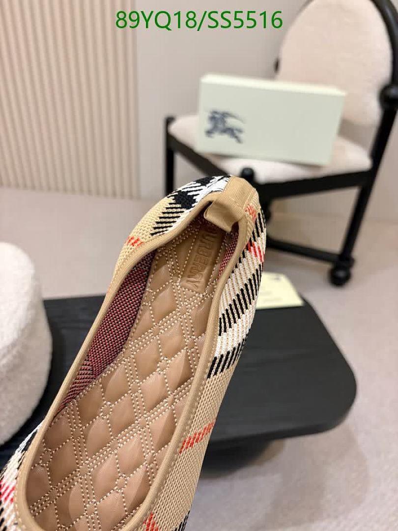 Burberry-Women Shoes Code: SS5516 $: 89USD