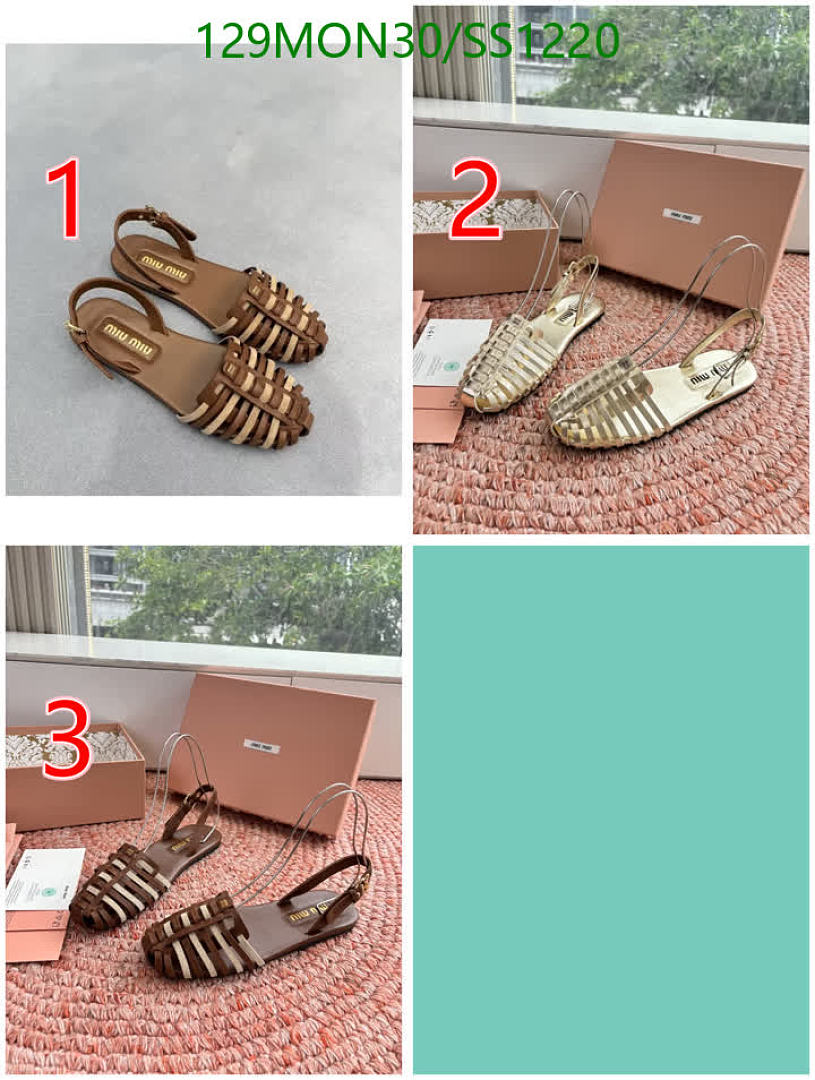 Miu Miu-Women Shoes Code: SS1220 $: 129USD