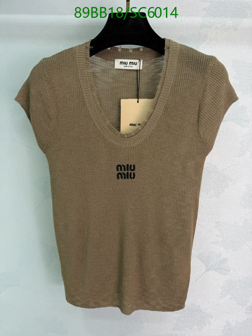 Miu Miu-Clothing Code: SC6014 $: 89USD