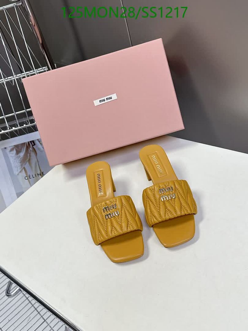 Miu Miu-Women Shoes Code: SS1217 $: 125USD