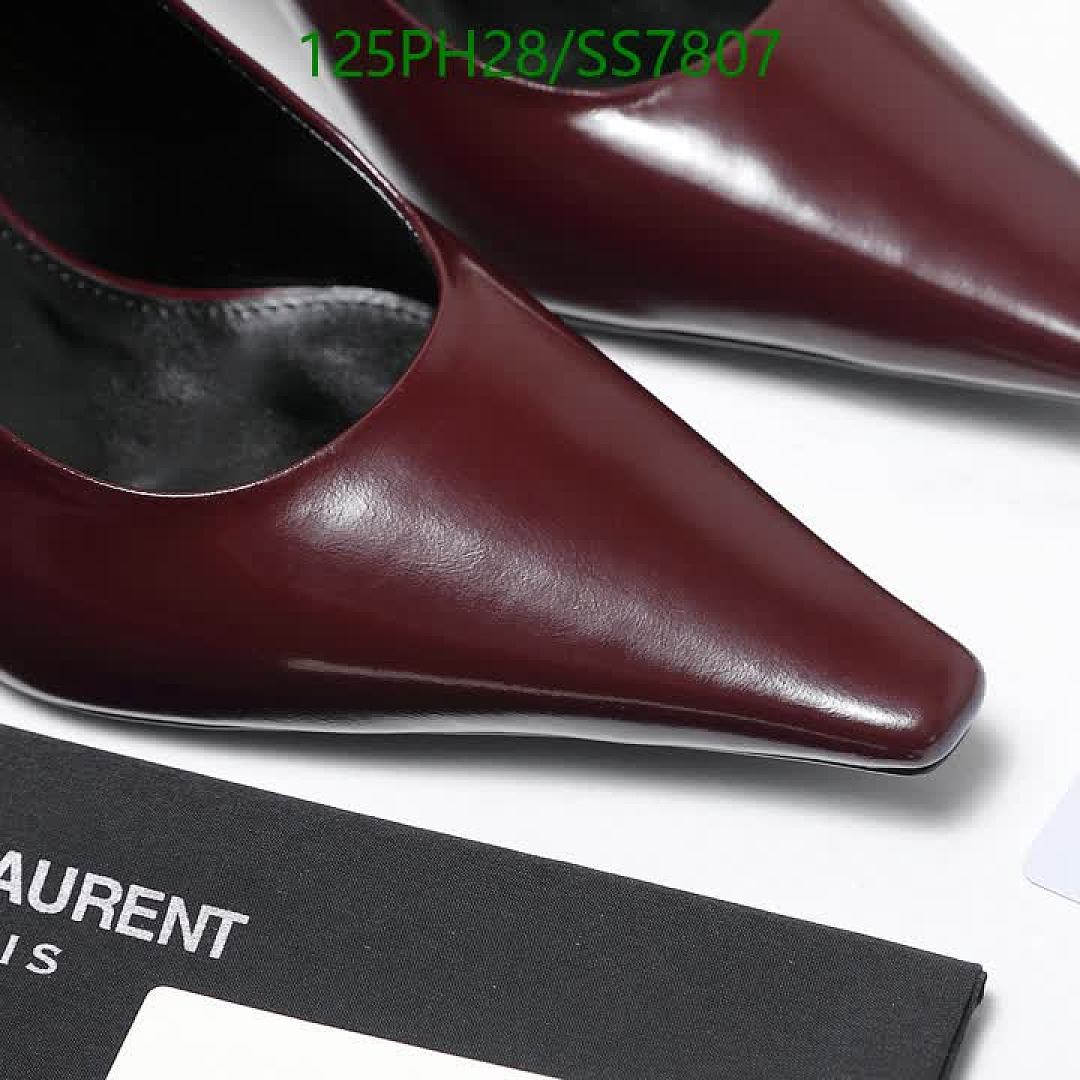 YSL-Women Shoes Code: SS7807 $: 125USD
