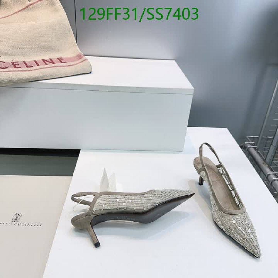 Brunello Cucinelli-Women Shoes Code: SS7403 $: 129USD