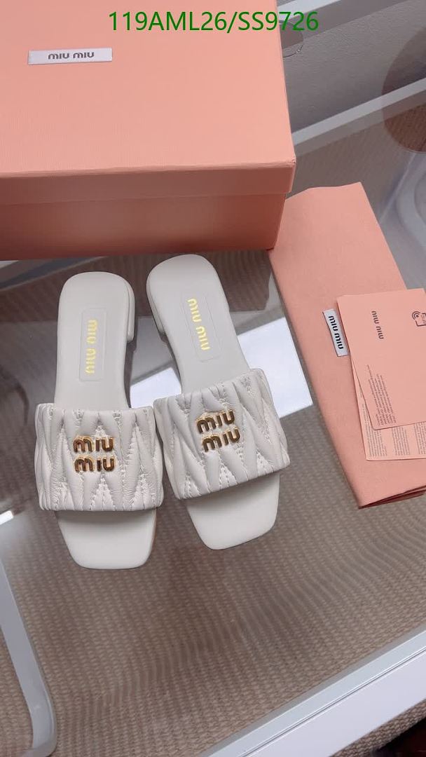 Miu Miu-Women Shoes Code: SS9726 $: 119USD
