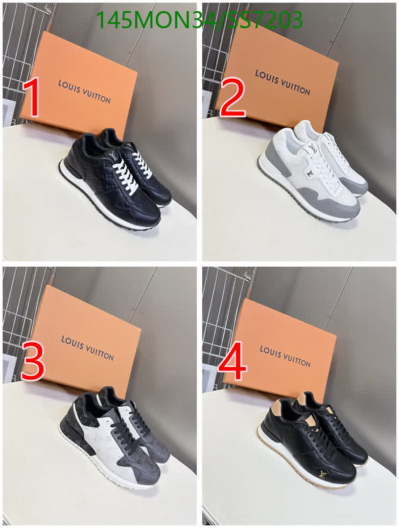 LV-Men shoes Code: SS7203 $: 145USD