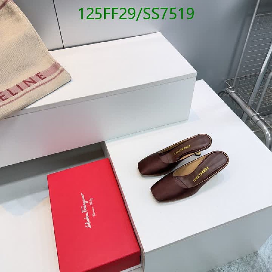 Ferragamo-Women Shoes Code: SS7519 $: 125USD