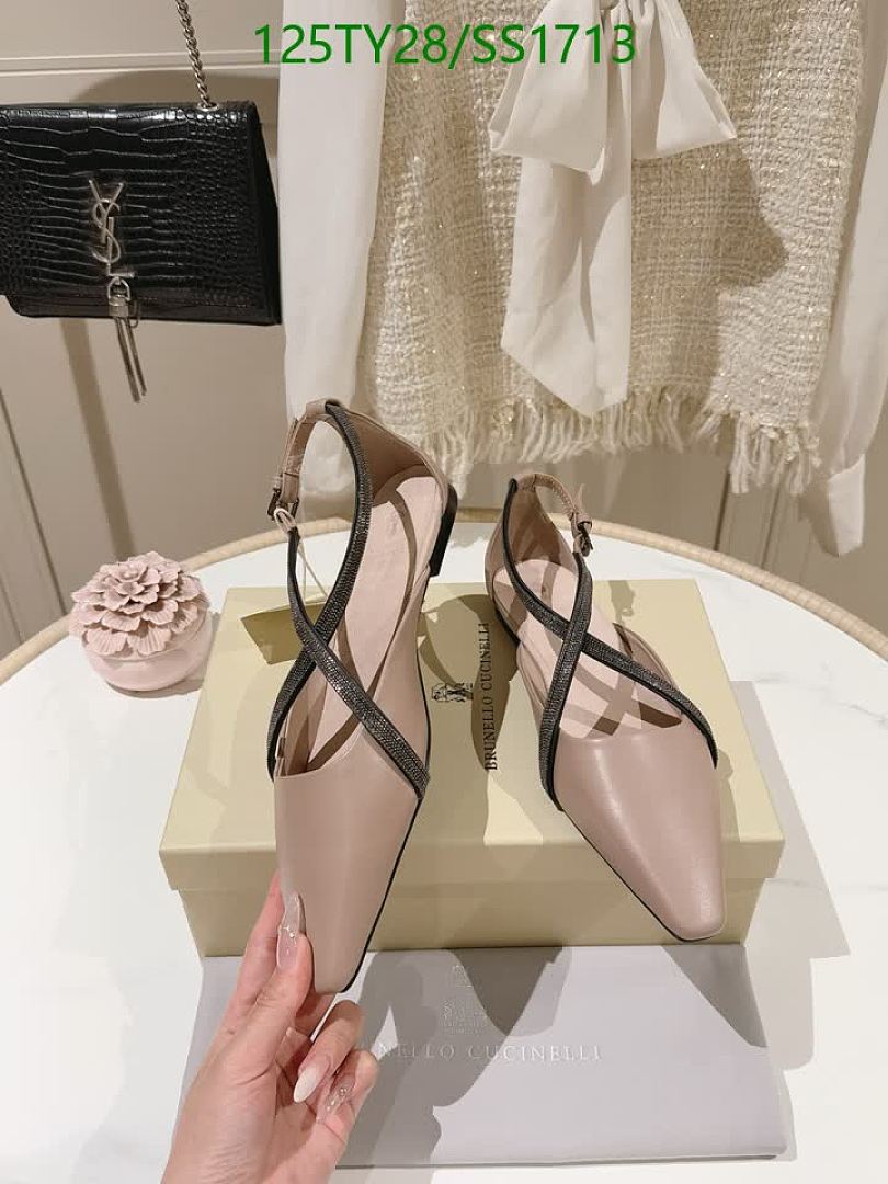 Brunello Cucinelli-Women Shoes Code: SS1713 $: 125USD