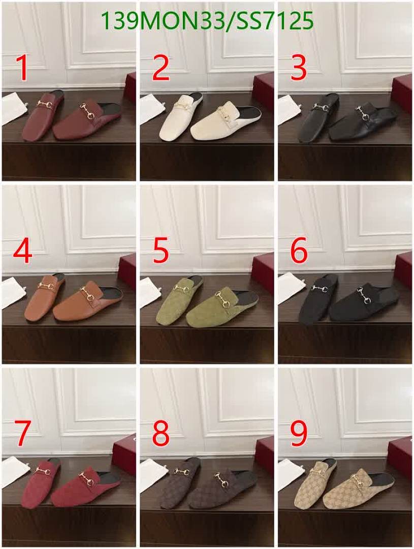 Gucci-Women Shoes Code: SS7125 $: 139USD