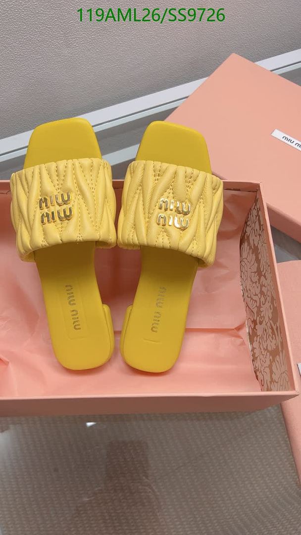 Miu Miu-Women Shoes Code: SS9726 $: 119USD