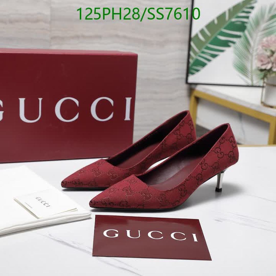 Gucci-Women Shoes Code: SS7610 $: 125USD