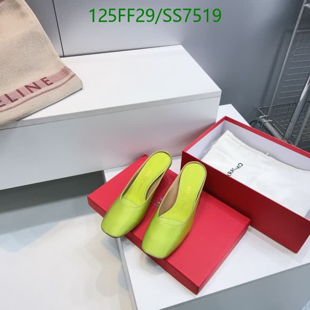 Ferragamo-Women Shoes Code: SS7519 $: 125USD