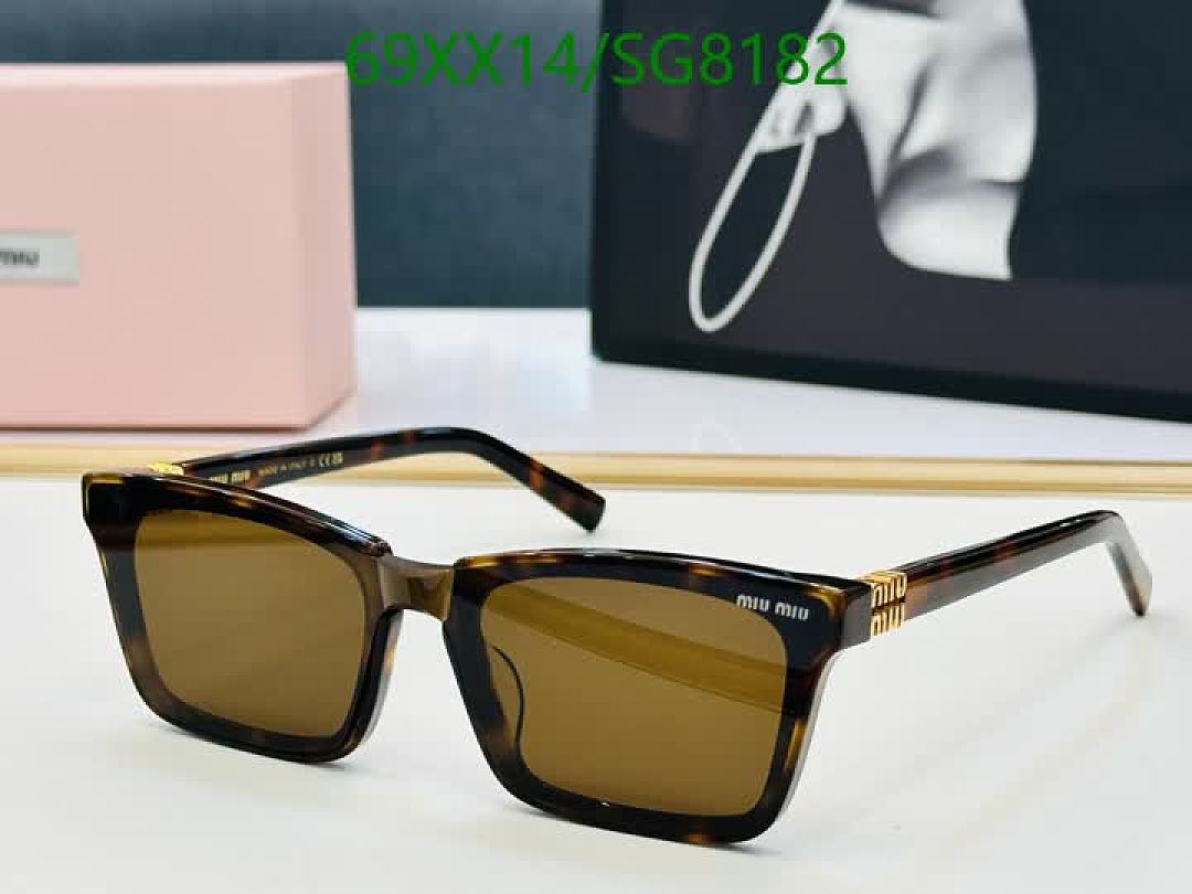 Miu Miu-Glasses Code: SG8182 $: 69USD