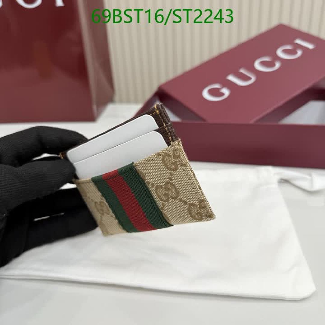 Gucci-Wallet Mirror Quality Code: ST2243 $: 69USD