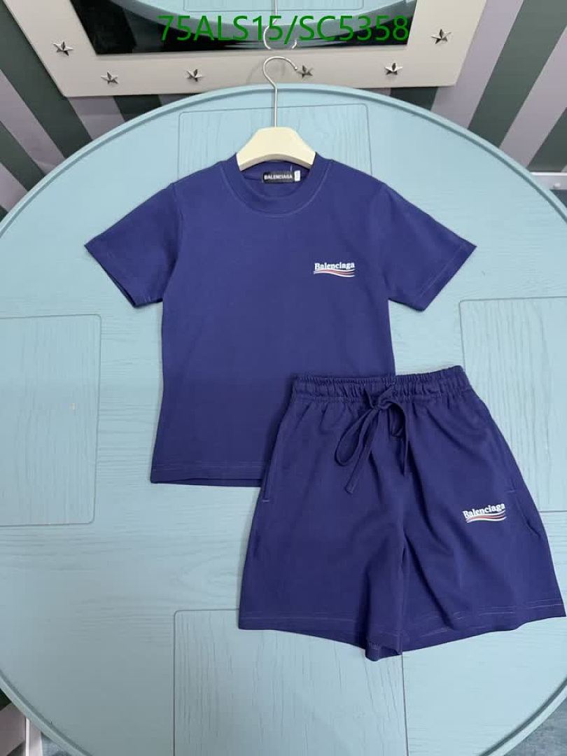Balenciaga-Kids Clothing Code: SC5358 $: 75USD