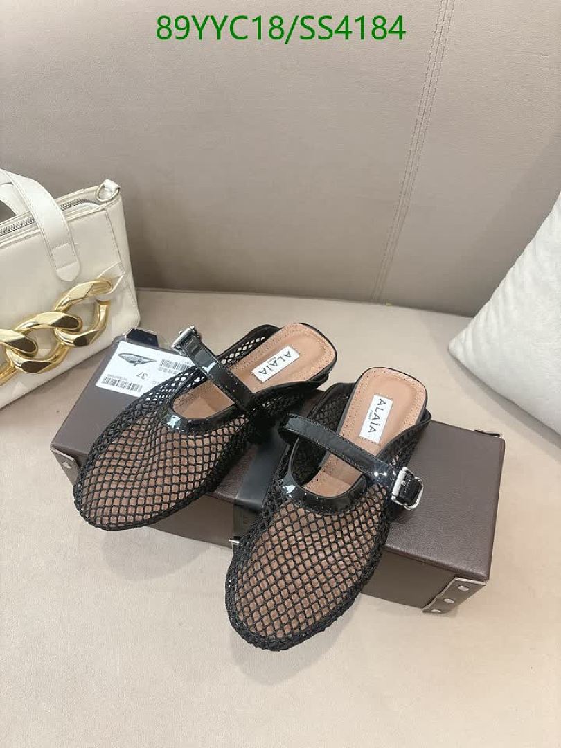 Alaia-Women Shoes Code: SS4184 $: 89USD