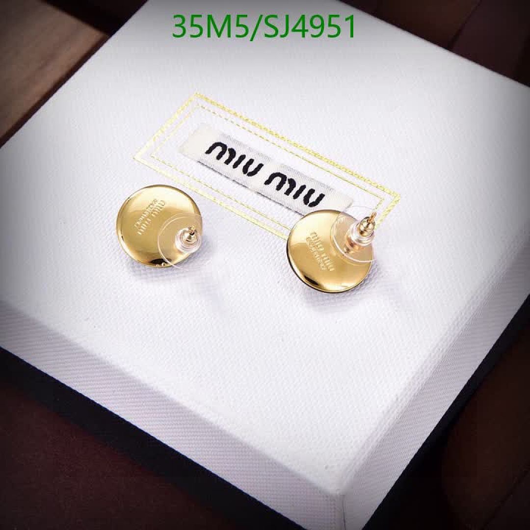 Miu Miu-Jewelry Code: SJ4951 $: 35USD