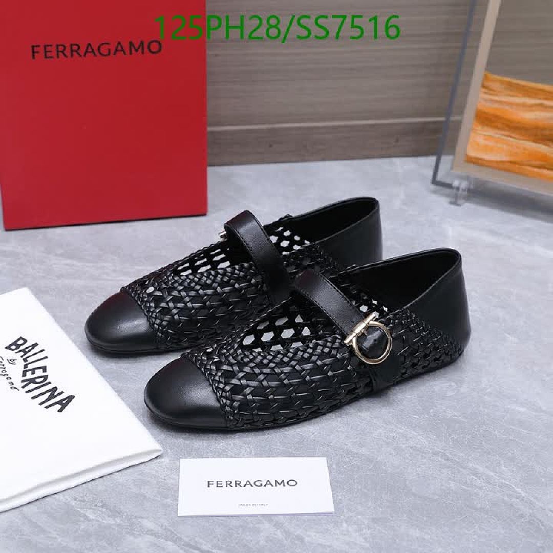 Ferragamo-Women Shoes Code: SS7516 $: 125USD