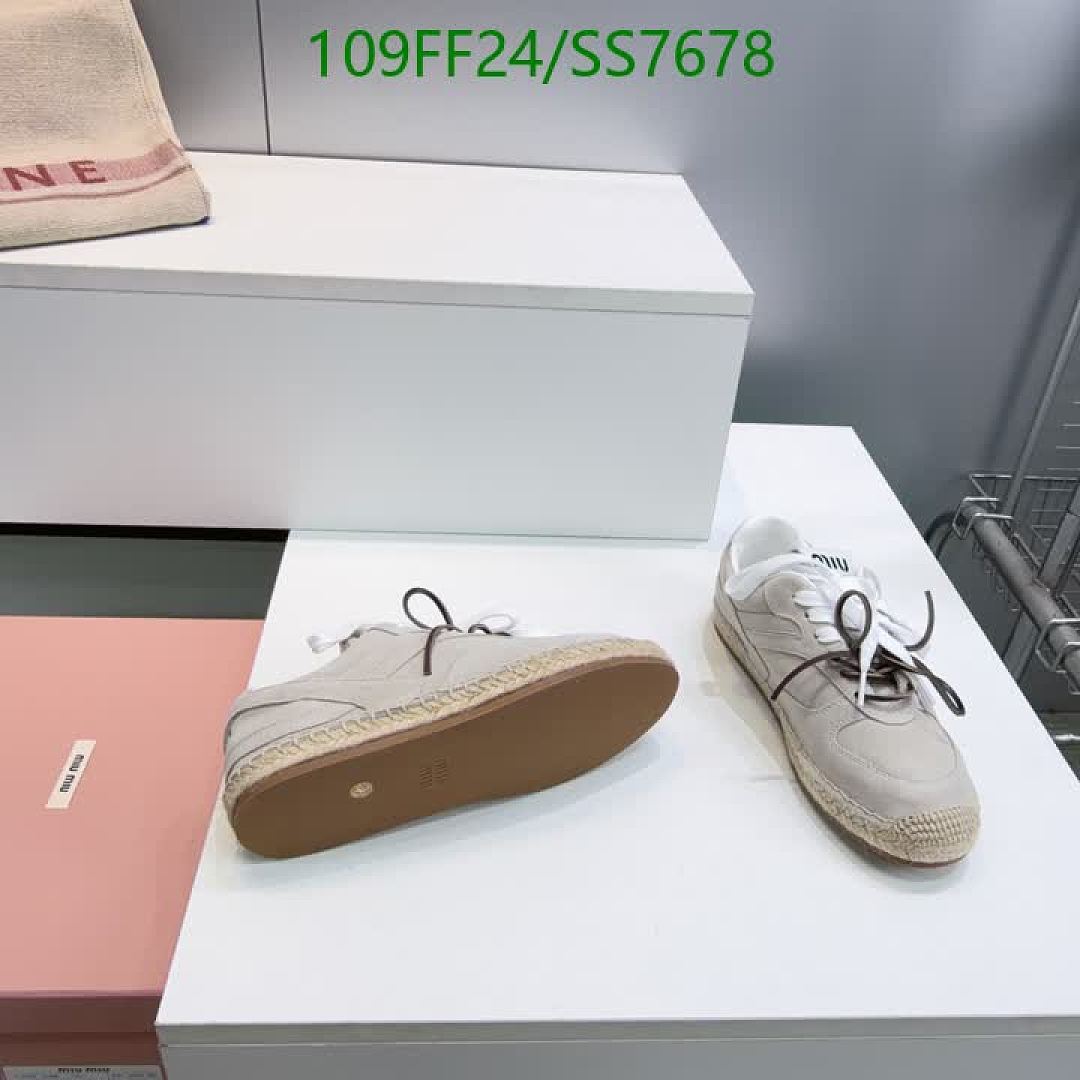 Miu Miu-Women Shoes Code: SS7678 $: 109USD